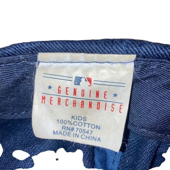 Vintage 100% Cotton Kids Unisex Milwaukee Brewers MLB Baseball Hat Adjustable - Picture 3 of 4